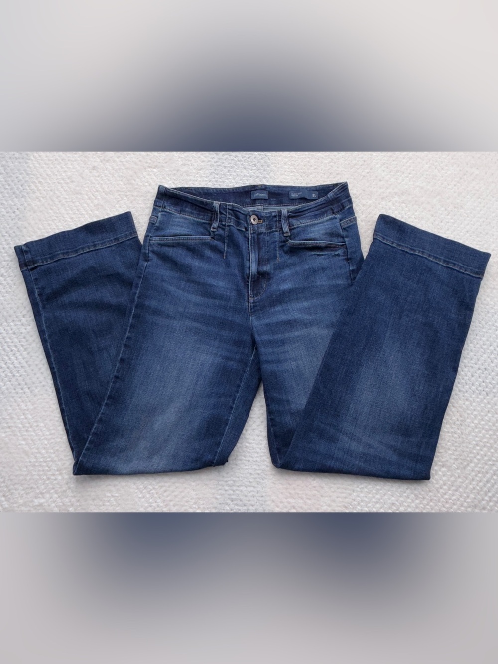 J. Jill Dark Indigo Wide Leg Jeans